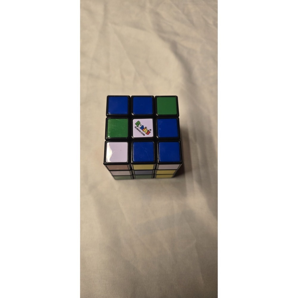 Rubiks Cube 2.25 Inch Toy Twist Puzzle Unsolved Brain Teaser